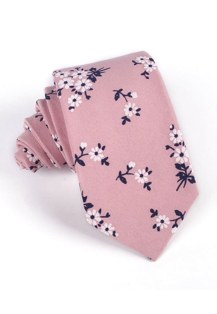 Hua Series Pink Neck Tie