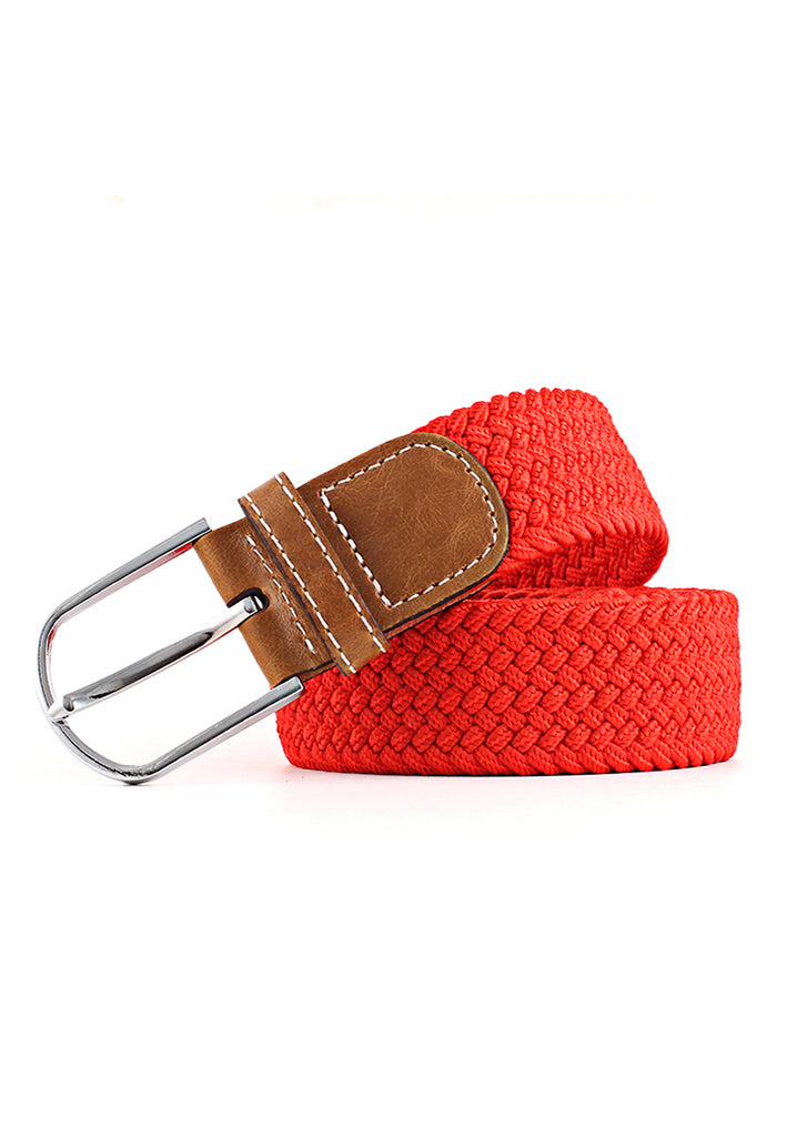Entwine Series Red Braided Belts