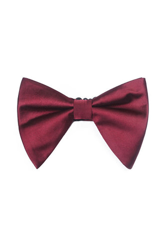 Farfalla Series Burgundy Bow Tie