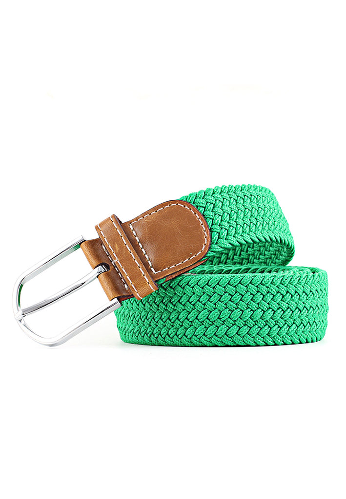 Entwine Series Jade Green Braided Belts
