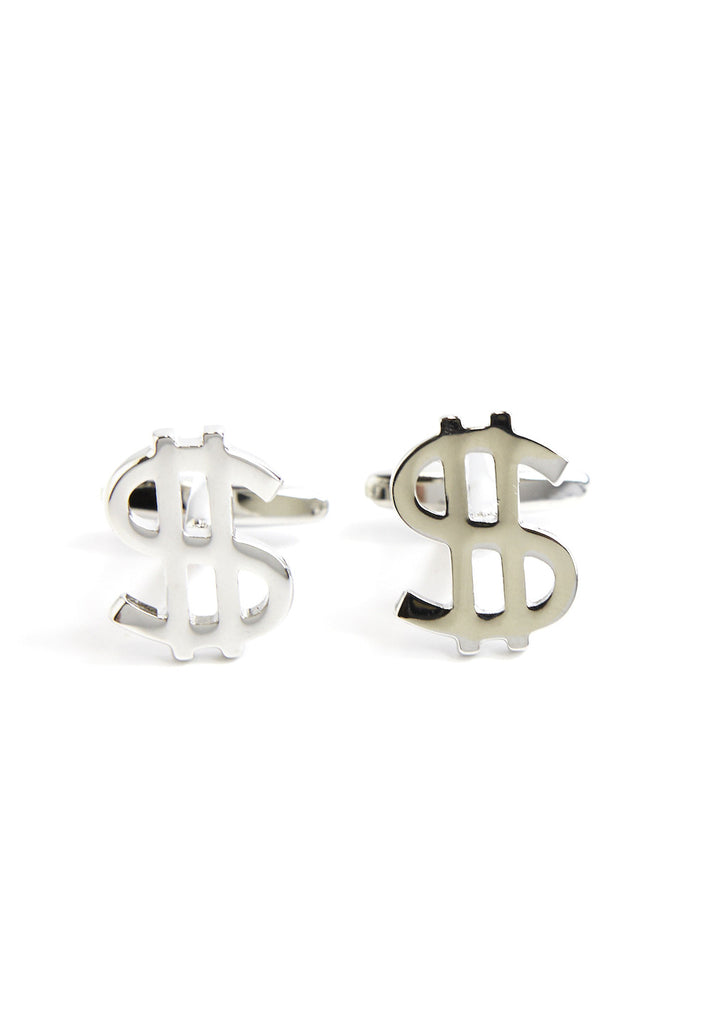 Dollar $ Sign Cufflinks