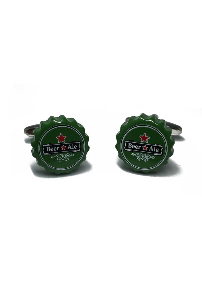 Beer Bottle Caps Cufflinks