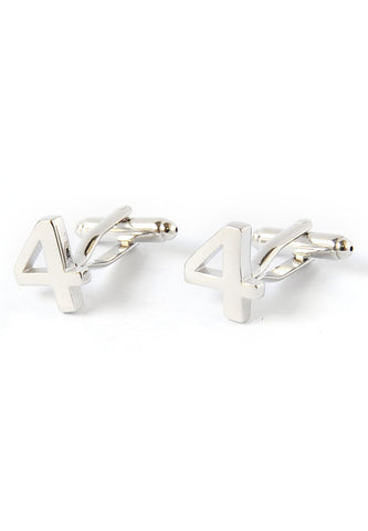 Number Four 4 Cufflinks