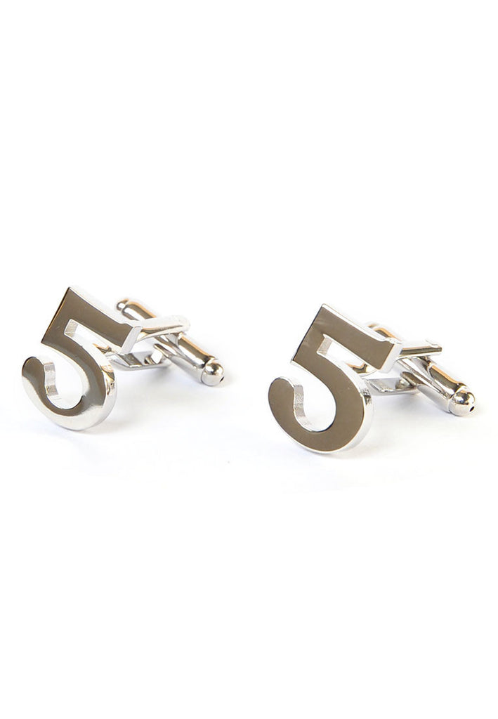 Number Five 5 Cufflinks