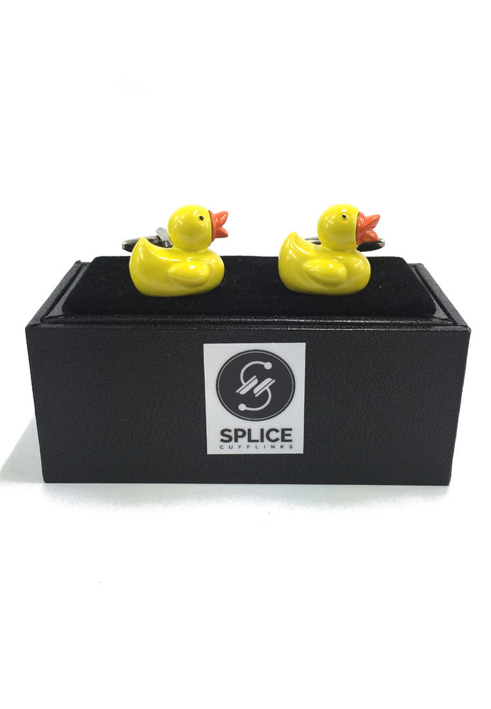 Rubber Ducky Cufflinks