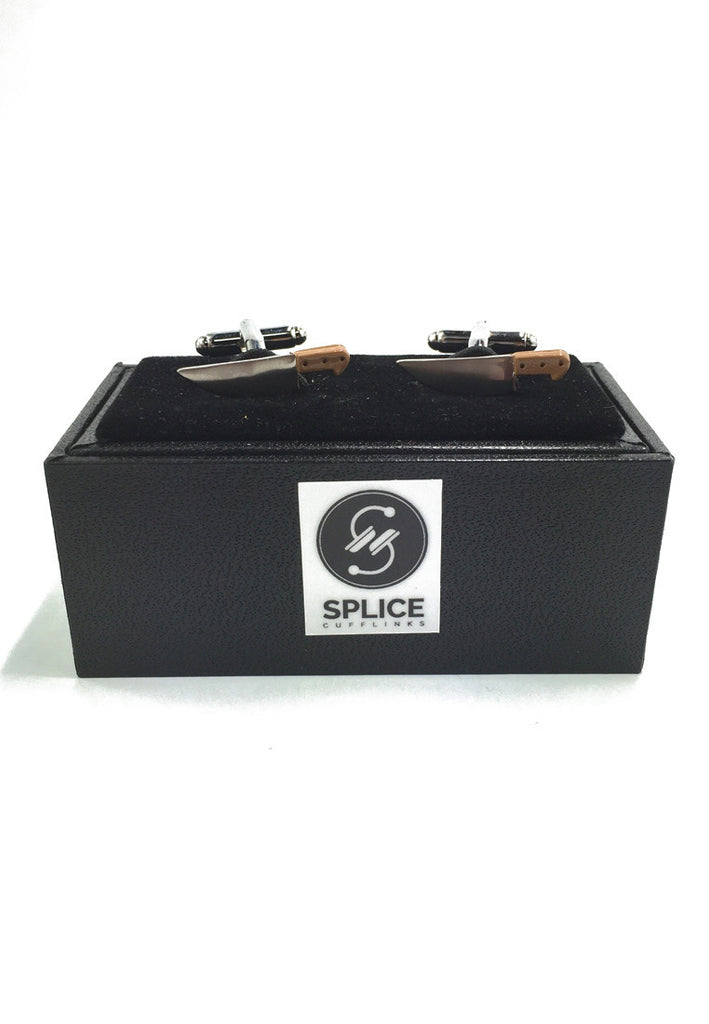 Kitchen Knife Cufflinks