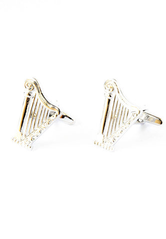 Harp Music instrument Cufflinks