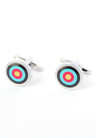 Archery Target Cufflinks