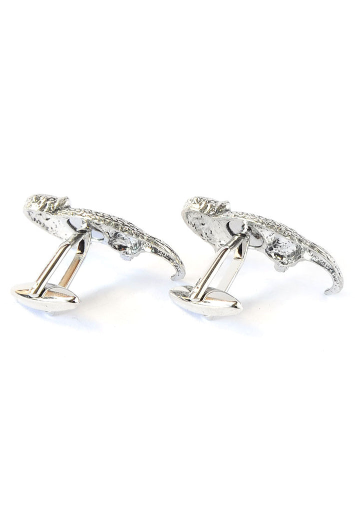 English Made Otter Pewter Cufflinks