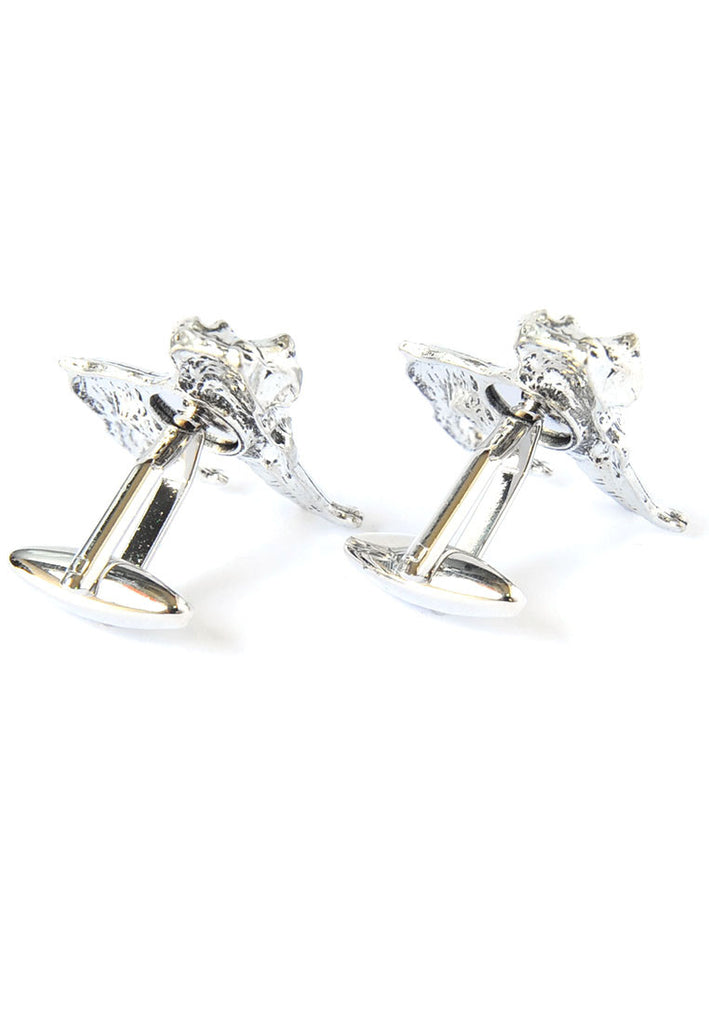 Rottweiler Pewter Cufflinks Buatan Inggeris