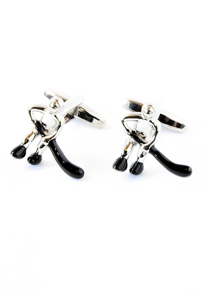 Ice Hockey Player Sport Cufflinks