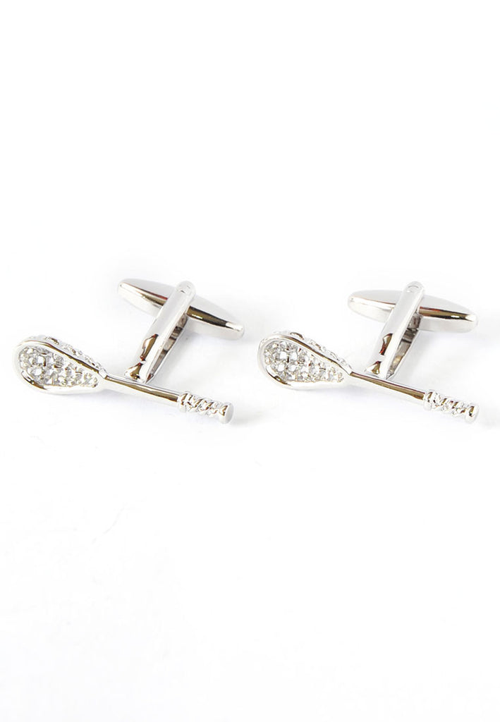 Cufflinks Kayu Lacrosse