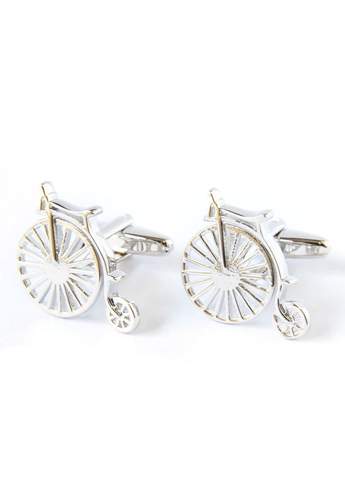 Penny Farthing Bicycle Cufflinks