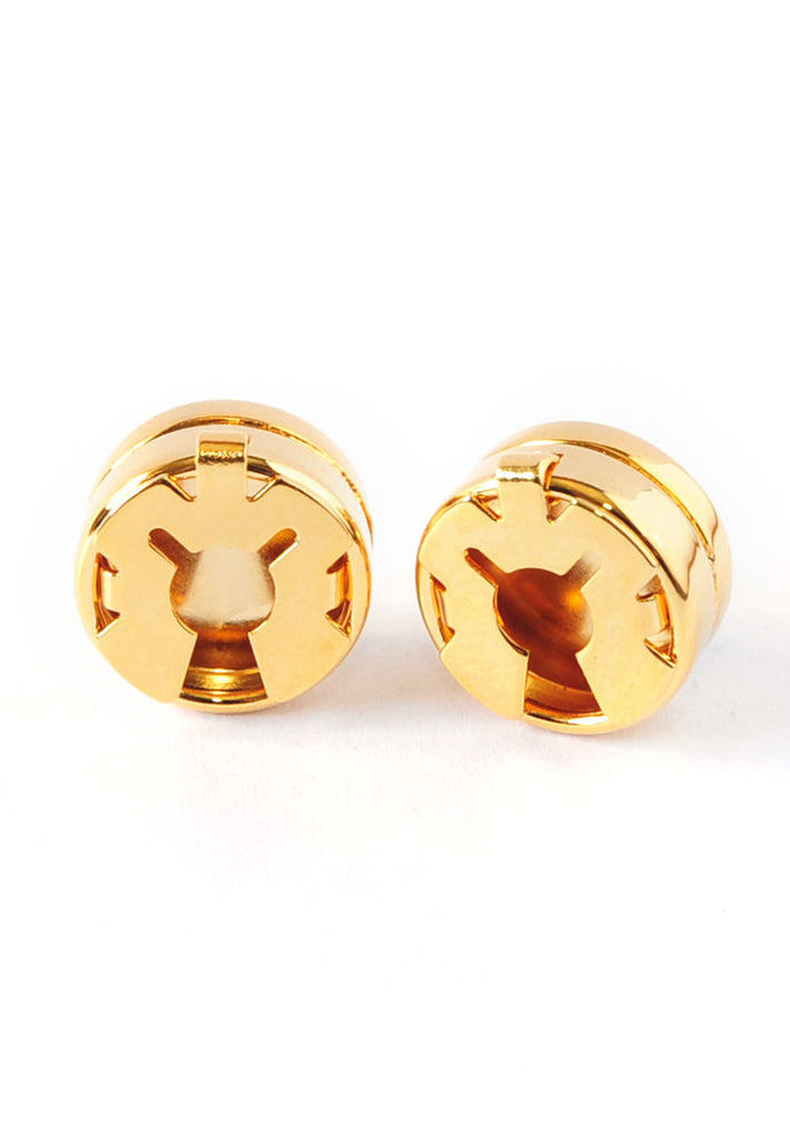 Gold Plated Plain Masonic Design Cuff