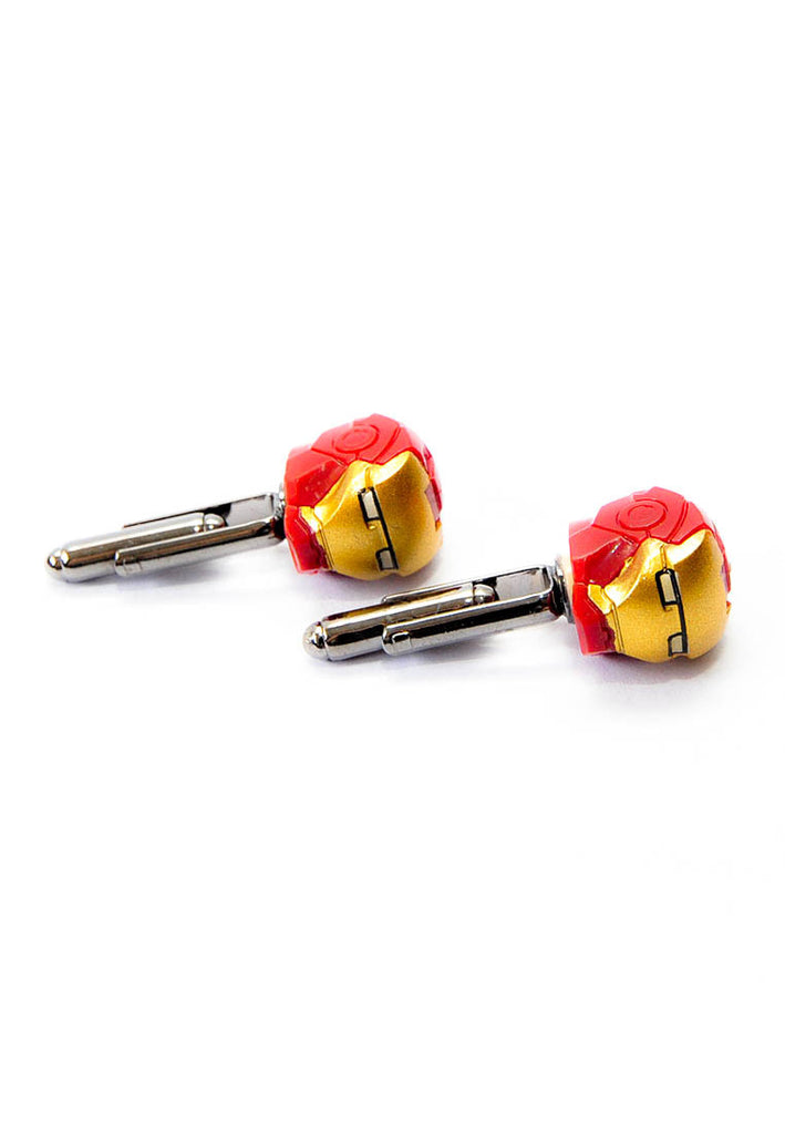 Lego Ironman Head Cufflinks