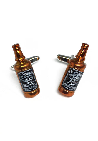 Whiskey Bottle Cufflinks