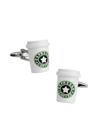 Coffee Cup Cufflinks