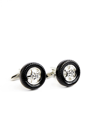 Tyre & Wheel Cufflinks