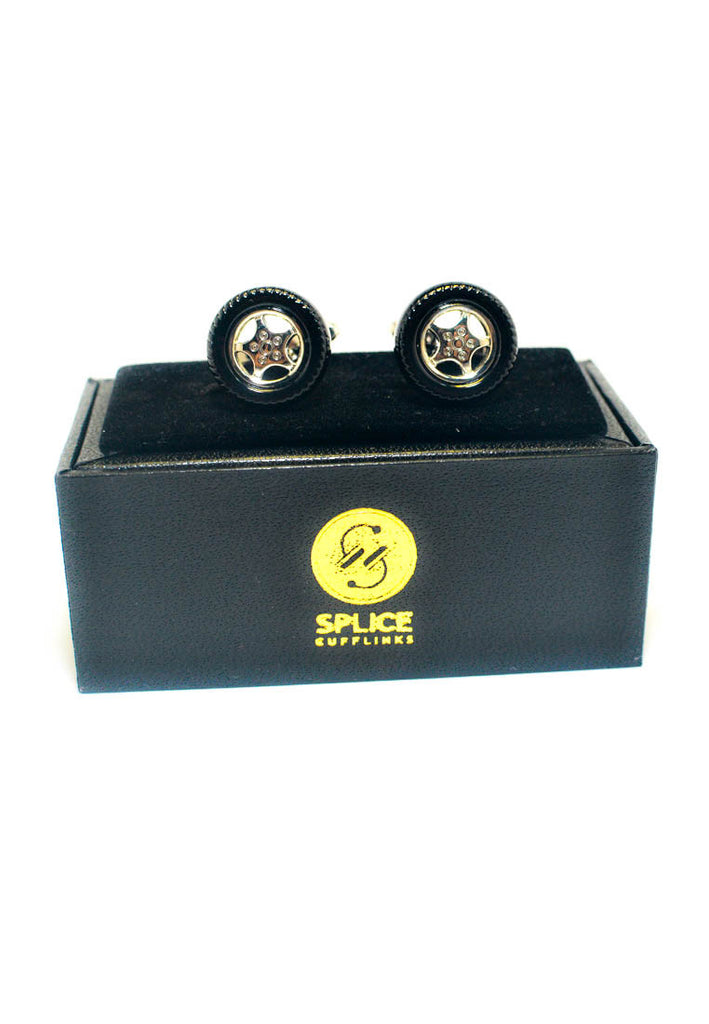 Tyre & Wheel Cufflinks