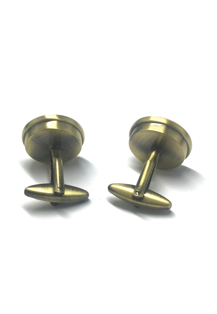 Brass Shotgun Cap Cufflinks