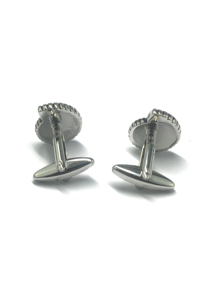 Ammonite Fossil Cufflinks