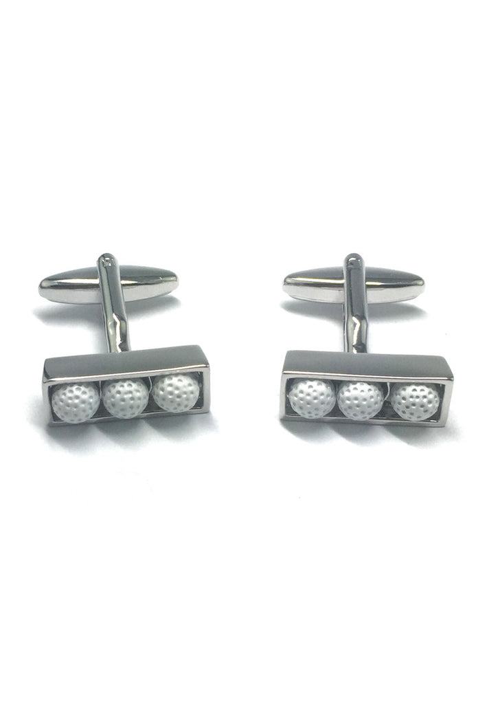 Golf balls in box Cufflinks