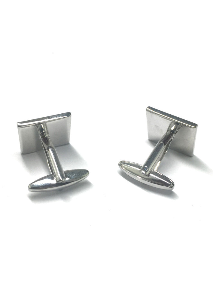 Funky Retro Red Yellow and Brown Small Pattern Cufflinks