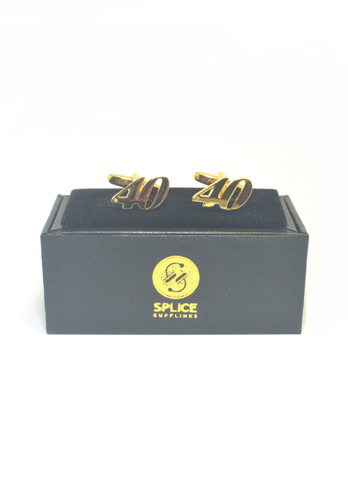 Bersalut Emas 40 Manset dengan Hiasan Kristal