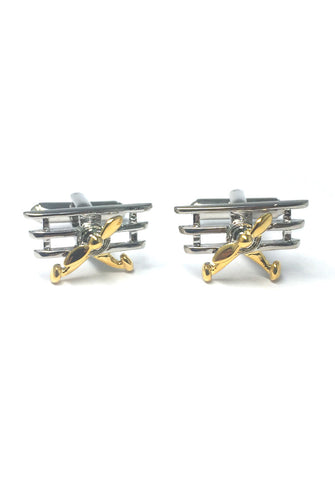 Vintage Plane Cufflinks