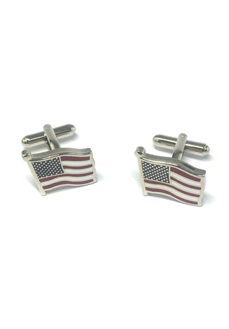 American Flag Cufflinks