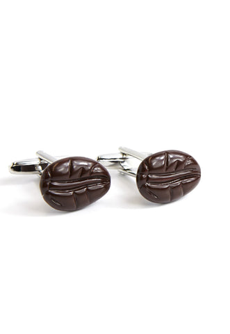Coffee Bean Design Cufflinks