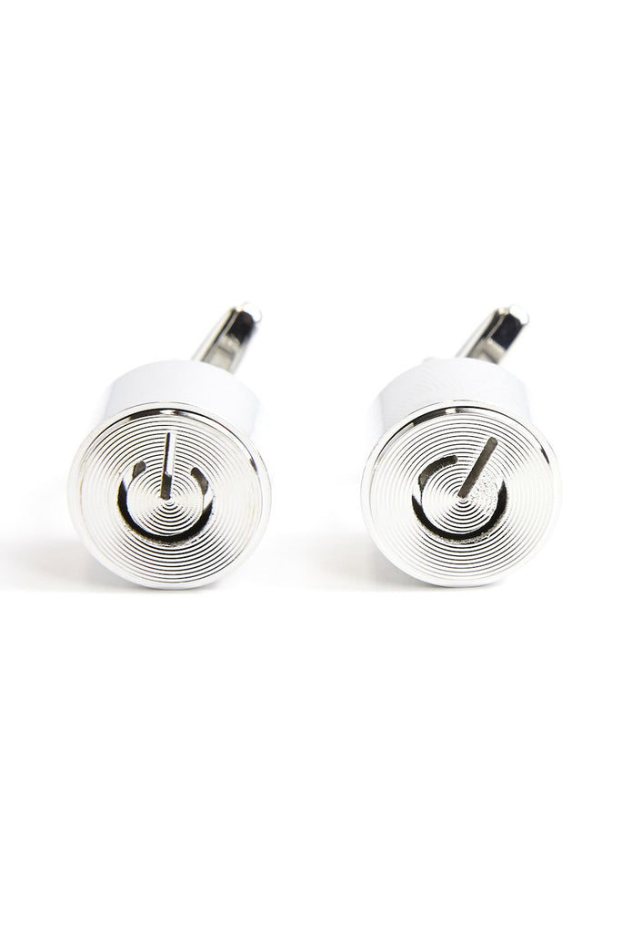 Power Off Switch Screw together Cufflinks