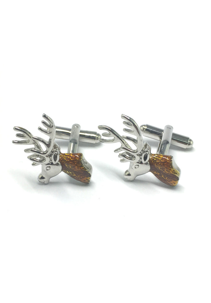 Reindeer Head Cufflinks