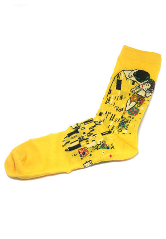 Illustrious Series Yellow The Kiss Socks