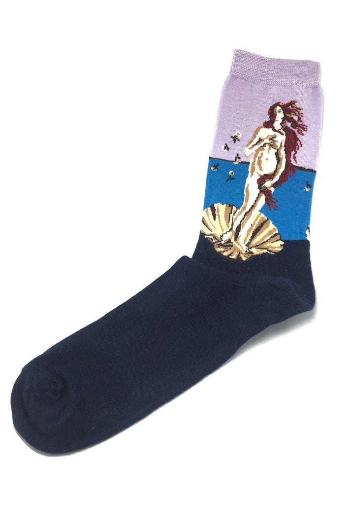 Illustrious Series Violet and Blue The Mermaid Socks