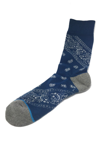 Henna Series Blue Socks
