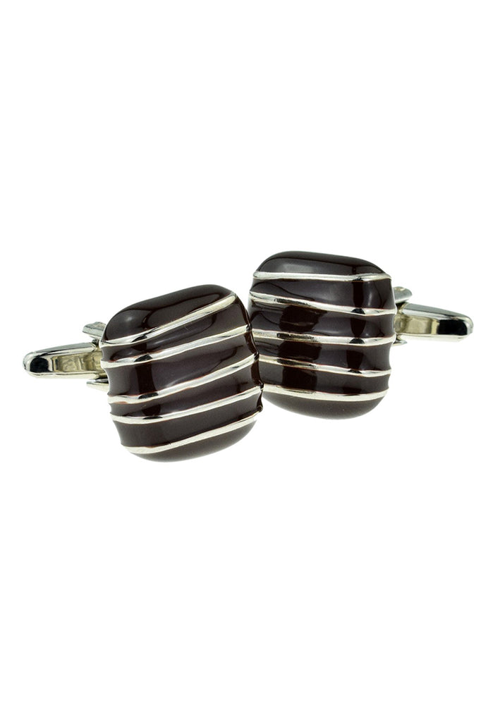 Piece of Iced Chocolate Cufflinks