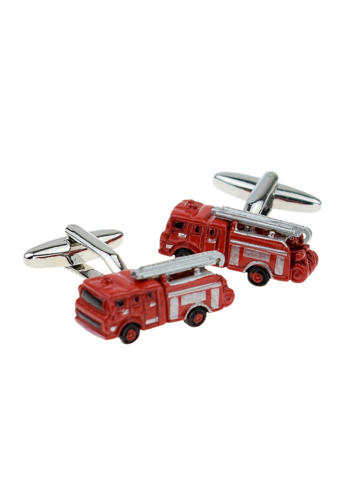 Red Fire Engine Cufflinks