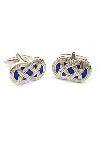 Celtic Blue Design Cufflinks