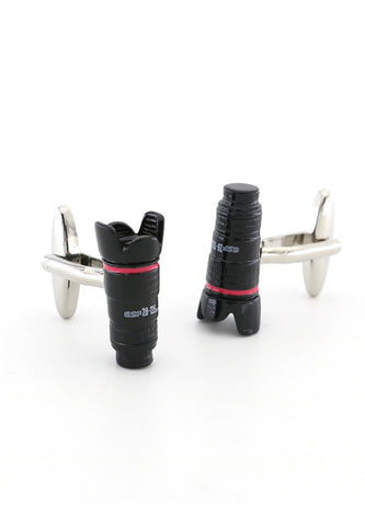 Camera Lens Cufflinks