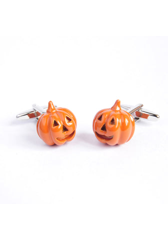 Cool Pumpkin Spooky Cufflinks