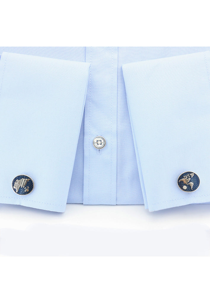 World Map Cufflinks