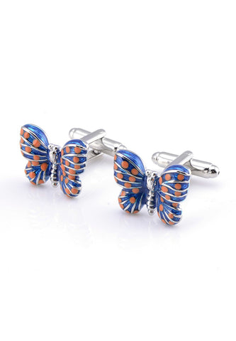 Blue Butterfly Cufflinks