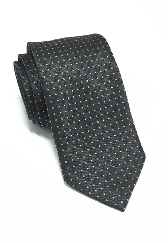 Atom 系列灰色涤纶领带