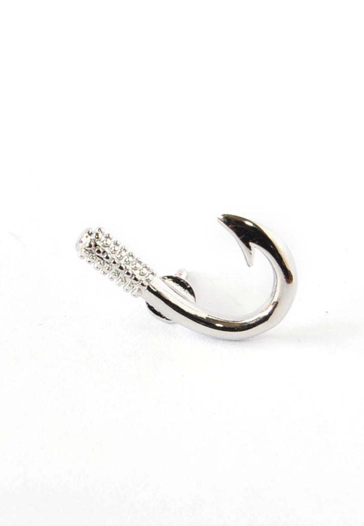 Fishing Hook Lapel Pin Badge