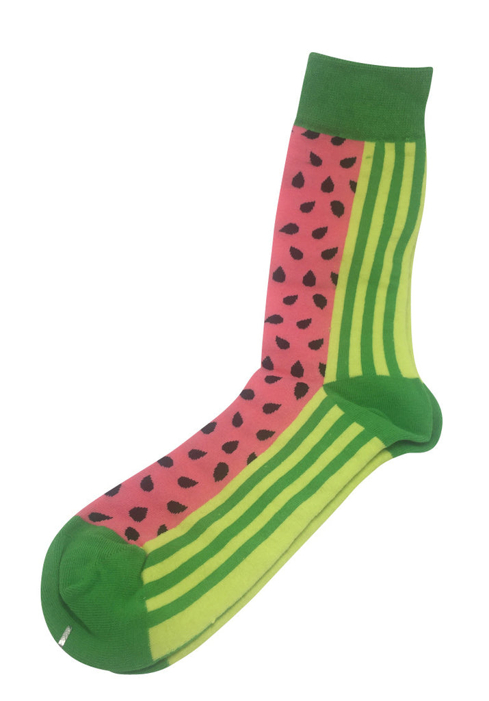 Gourmet Series Watermelon Prints Design Socks