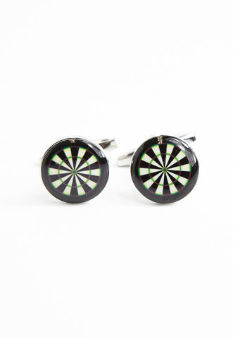 Dart Board Cufflinks