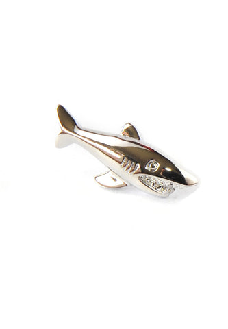 Shark Lapel Pin Badge