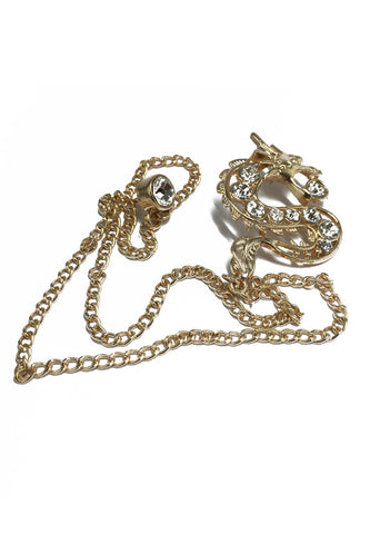Gold Chinese Dragon Lapel Pin