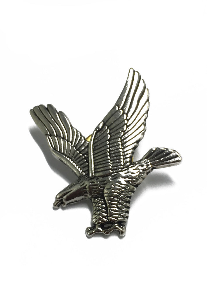 Silver Eagle Lapel Pin